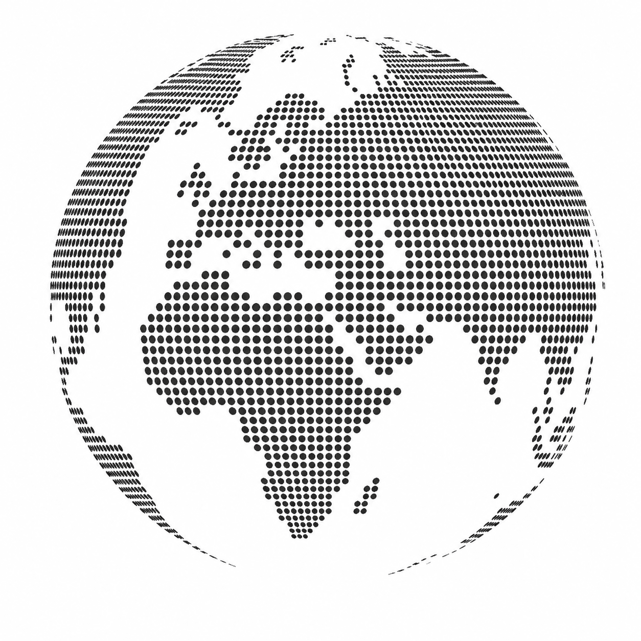 Rotating Earth globe representing DLA's global reach and international leadership programs